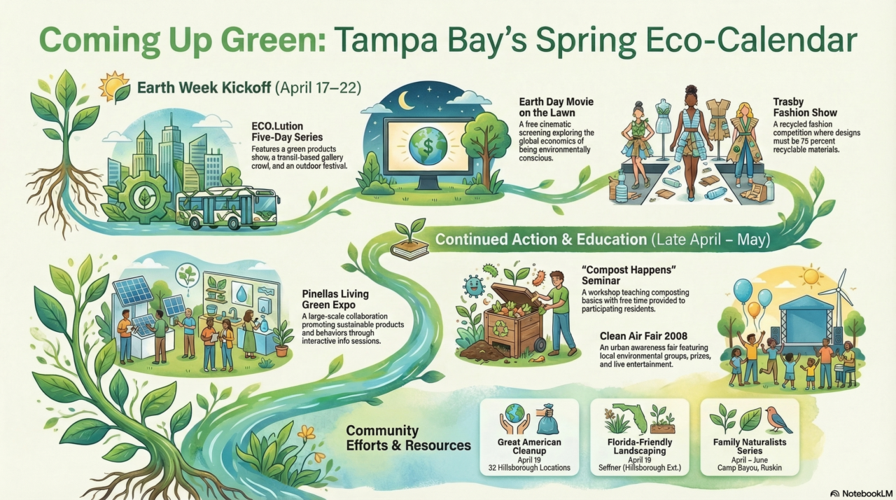Infographic on Coming Up Green